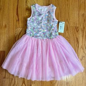 Pippa & Julie Floral Tulle Dress Size 6X
